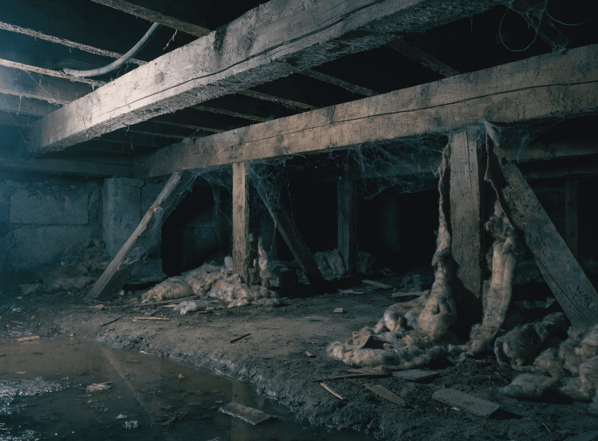 Crawl Space Services warning signs